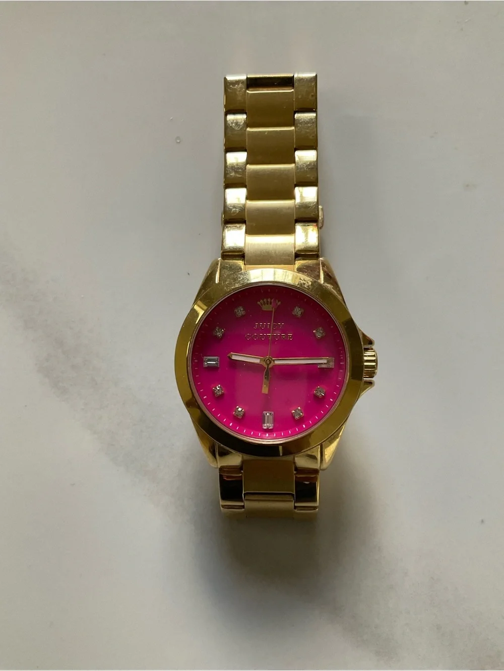 Juicy Couture Women's Watch with Pink Dial
